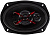 Колонки автомобильные Kicx ST 693 200Вт 92дБ 4Ом 16x24см (6x9дюйм) (ком.:2кол.) коаксиальные трехполосные