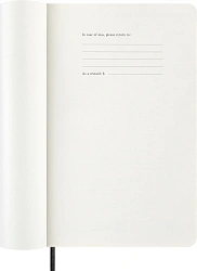 Ежедневник Moleskine CLASSIC SOFT Large 130х210мм 400стр. мягкая обложка черный