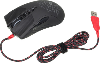 Мышь A4Tech Bloody AL90 Blazing черный лазерная 12000dpi USB3.0 8but (AL90 ACTIVATED)