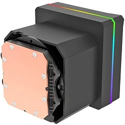 Система водяного охлаждения Thermaltake TH360 V3 Ultra ARGB Soc-AM5/AM4/1200/1700/1851 черный 4-pin 37.8dB Al LCD 365W Ret (CL-W474-PL12SW-A)