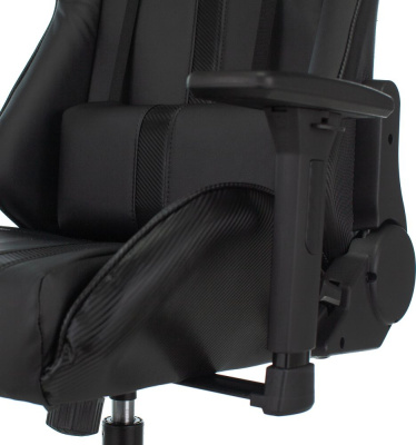 Кресло игровое A4Tech Bloody GC-600 черный эко.кожа крестов. металл