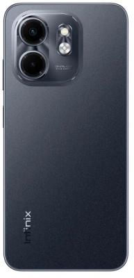 Смартфон Infinix X6532 Smart 9 128Gb 3Gb черный моноблок 3G 4G 2Sim 6.7" 720x1600 Android 14 13Mpix 802.11 a/b/g/n/ac GPS GSM900/1800 GSM1900 Protect FM A-GPS microSD max2048Gb