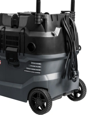 Строительный пылесос Bort BAX-600E 1600Вт (уборка: сухая/влажная) серый