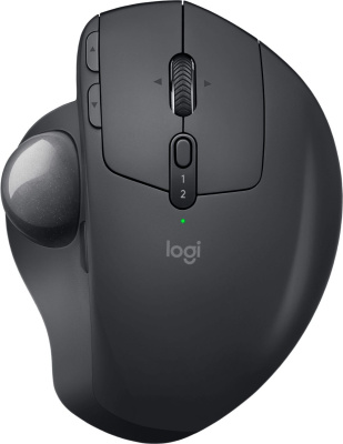 Трекбол Logitech Trackball MX Ergo графитовый оптическая 2048dpi беспров. BT/Radio USB 8but (910-005182)