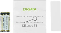 Датчик темпер./влажн. Digma DiSense T1 (DST1) белый