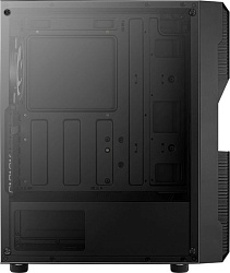 Корпус Aerocool Menace Saturn FRGB-G-BK-v1 черный без БП ATX 7x120mm 2x140mm 2xUSB3.0 audio bott PSU