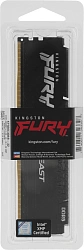 Память DDR5 32GB 6000MHz Kingston KF560C30BB-32 Fury Beast RTL Gaming PC5-48000 CL30 DIMM 288-pin 1.4В kit single rank с радиатором Ret
