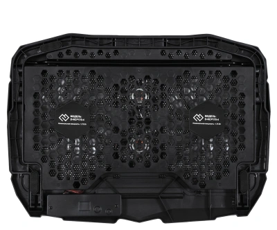 Подставка для ноутбука Digma D-NCP170-4 17"390x280x28мм 2xUSB 4x 70/125ммFAN 750г черный