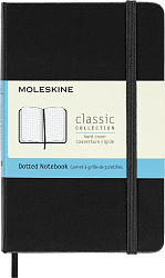 Блокнот Moleskine CLASSIC MM713 Pocket 90x140мм 192стр. пунктир твердая обложка черный