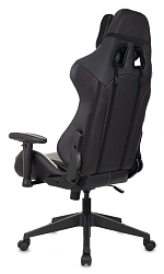 Кресло игровое Zombie VIKING 5 AERO черный/белый экокожа с подголов. крестов. пластик