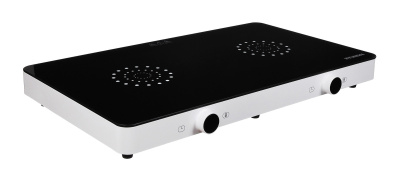 Плита Индукционная Hyundai HYC-0108 белый стеклокерамика (настольная)