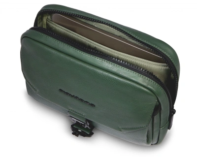 Сумка Piquadro Than CA6615S135/VE хаки натур.кожа