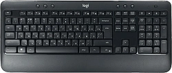 Клавиатура + мышь Logitech MK540 клав:черный мышь:черный USB беспроводная slim Multimedia (920-008686)