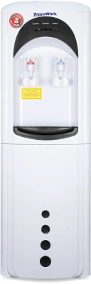 Кулер Aqua Work 17-LDR напольный электронный белый/черный