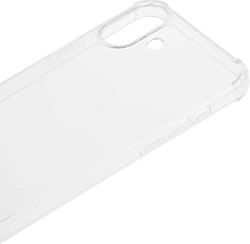 Чехол (клип-кейс) BoraSCO для Apple iPhone 16 Plus Bumper Case прозрачный (73520)