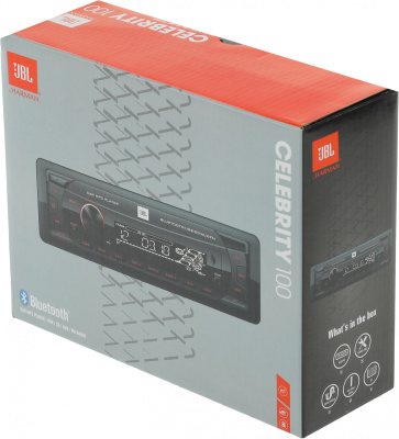 Автомагнитола JBL Celebrity 100 1DIN 4x50Вт (JBLCELEBRITY100)