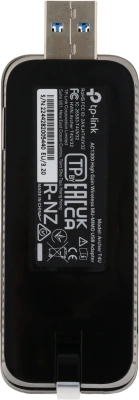 Сетевой адаптер Wi-Fi TP-Link Archer T4U AC1300 USB 3.0 (ант.внеш.несъем.)