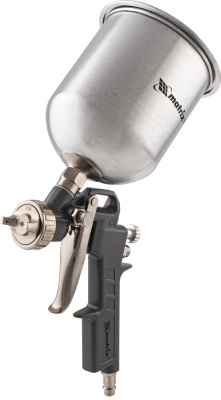 Краскораспылитель Matrix 57315 230л/мин соп.:1.8мм бак:1л серебристый