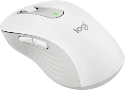 Мышь Logitech M650 L белый оптическая 4000dpi silent беспров. BT/Radio USB 5but (910-006389)