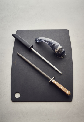 Мусат для ножей Victorinox Swiss Modern черный упак.:европодвес (7.8306)