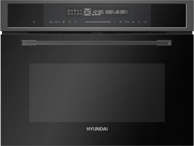 Духовой шкаф Электрический Hyundai HMEO 6580 DX черный
