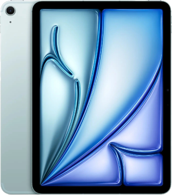 Планшет Apple iPad Air 2025 A3267 M3 4.05 8C RAM8Gb ROM256Gb 11" IPS 2360x1640 5G eSIM iOS синий 12Mpix 12Mpix BT WiFi 9hr