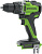 Дрель-шуруповерт Greenworks GD24DD90 аккум. патрон:быстрозажимной (3707507)