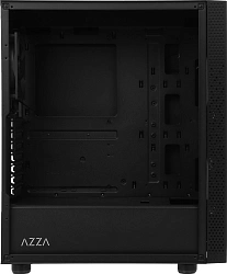 Корпус Azza Celesta F черный без БП ATX 5x120mm 5x140mm 2xUSB2.0 1xUSB3.0 audio bott PSU