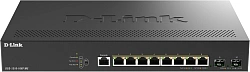 Коммутатор D-Link DGS-1210-10XP/ME/C1A (L2) 8x1Гбит/с 2SFP+ 8PoE+ 240W управляемый