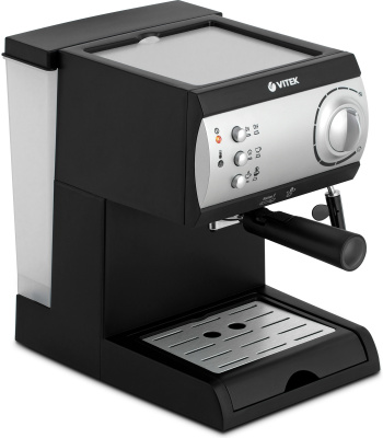 Кофеварка рожковая Vitek VT-1511 1050Вт черный