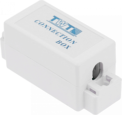 Адаптер Lanmaster TWT-CN110UTP5E проходн. кат.5E бел.