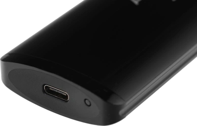 Накопитель SSD A-Data USB-C 256Gb ASE760-256GU32G2-CBK SE760 1.8" черный