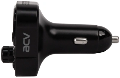 Автомобильный FM-модулятор ACV FMT-130B черный BT USB (40580)