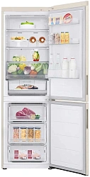 Холодильник LG GC-B459AEMW 2-хкамерн. бежевый инвертер