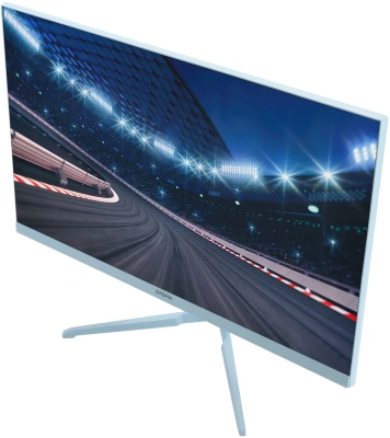 Монитор Digma 23.8" Overdrive 24P410F голубой IPS LED 2ms 16:9 HDMI матовая 300cd 178гр/178гр 1920x1080 200Hz G-Sync FreeSync DP FHD USB 3.7кг