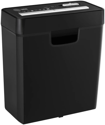 Шредер Cactus CS-SH-P2 черный (секр.Р-2) ленты 6лист. 10лтр. скобы пл.карты