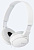 Гарнитура накладные Sony MDR-ZX110AP 1.2м белый проводные оголовье (MDR-ZX110AP/W)