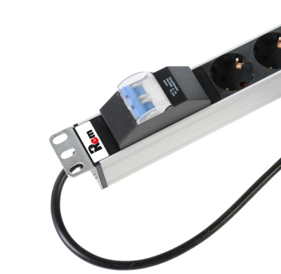 Блок распределения питания Rem R-16-7S-A-440-3 гор.размещ. 7xSchuko базовые 16A Schuko 3м