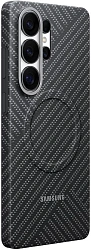 Чехол (клип-кейс) Samsung для Samsung Galaxy S26 Ultra Carbon Magnet Case with MagSafe серый (EF-KS948SSEGRU)