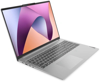 Ноутбук Lenovo IdeaPad Slim 5 16ABR8 Ryzen 7 7730U 16Gb SSD512Gb AMD Radeon Graphics 16" IPS WUXGA (1920x1200) без ОС grey WiFi BT Cam (82XG0097RK)