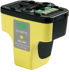Картридж струйный Cactus CS-C8773 №177 желтый (11.4мл) для HP PS 3213/3313/8253/C5183/C6183/C6283/C7183/C7283/C8183/D7163/D7263/D7363/D7463 с чипом