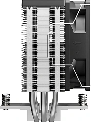 Устройство охлаждения(кулер) Deepcool AG300 G2 Soc-AM5/AM4/1200/1700/1851 серебристый/черный 4-pin 18-31dB Al+Cu 150W 350gr Ret (R-AG300-BKAMMG2)