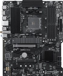 Материнская плата MSI PRO B550-S WIFI6E Soc-AM4 AMD B550 4xDDR4 ATX AC`97 8ch(7.1) GbLAN RAID+HDMI