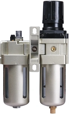 Блок подготовки для пневмоинструмента Fubag FRL 3000 серебристый