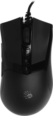 Мышь A4Tech Bloody W90 Max черный оптическая 10000dpi USB 7but (W90 MAX ( STONE BLACK))