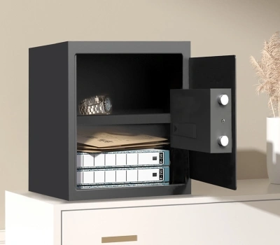 Сейф мебельный Deli Tarzan ET534 420x350x330мм электронный/ключевой