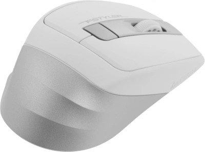 Мышь A4Tech Fstyler FG35 серебристый/белый оптическая 2000dpi беспров. USB 6but (FG35 SILVER)
