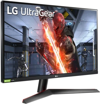 Монитор LG 27" UltraGear 27GN800-B черный IPS LED 16:9 HDMI матовая 1000:1 350cd 178гр/178гр 2560x1440 144Hz G-Sync FreeSync Premium DP WQ 6кг