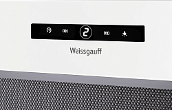 Вытяжка встраиваемая Weissgauff BOX 1200 WH белый управление: сенсорное (1 мотор)