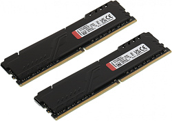 Память DDR4 2x16Gb 3200MHz Kingston KF432C16BBK2/32 Fury Beast Black RTL Gaming PC4-25600 CL16 DIMM 288-pin 1.35В single rank с радиатором Ret